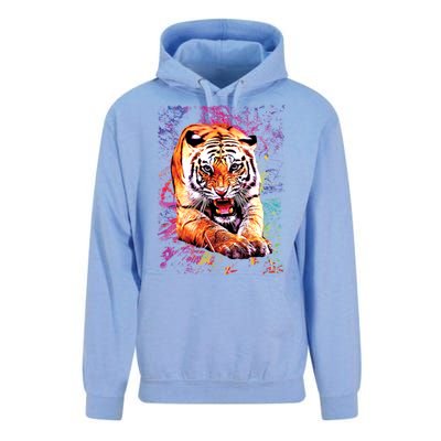 Tiger Jungle Colorful Unisex Surf Hoodie