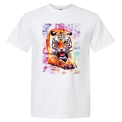 Tiger Jungle Colorful Garment-Dyed Heavyweight T-Shirt