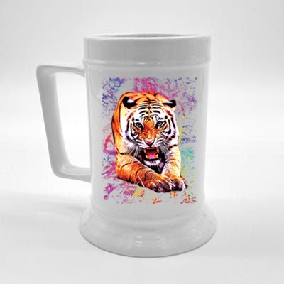 Tiger Jungle Colorful Beer Stein