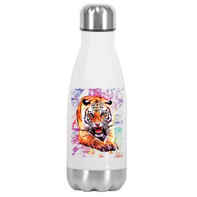 Tiger Jungle Colorful Stainless Steel Insulated Water Bottle