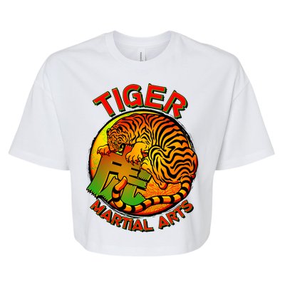 Tiger Martial Arts Bella+Canvas Jersey Crop Tee