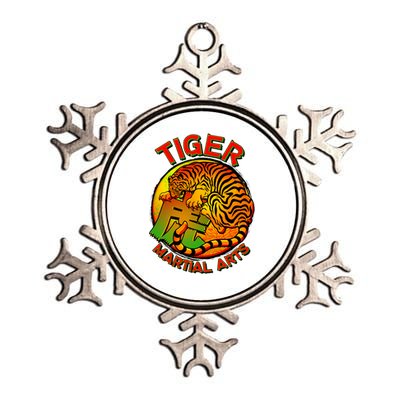 Tiger Martial Arts Metallic Star Ornament