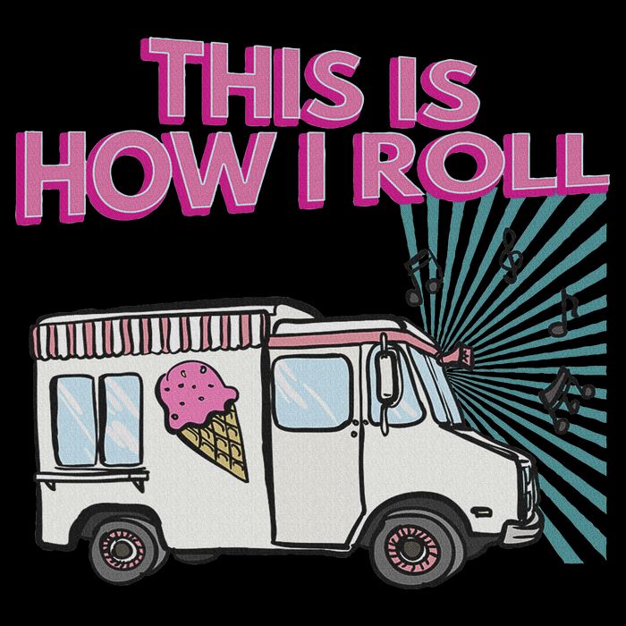This Is How I Roll Funny Casual Ice Cream Truck Gift City Backpack