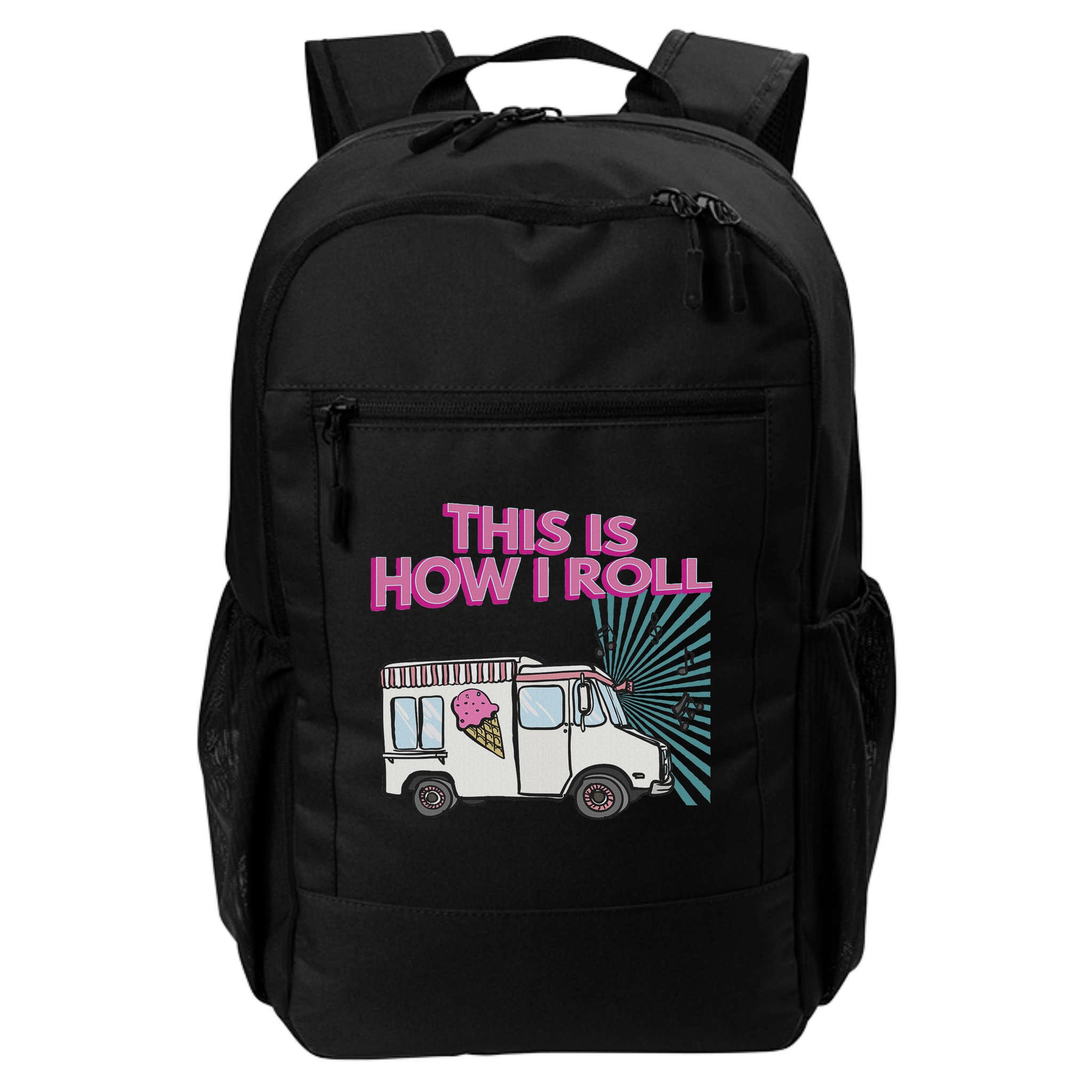 This Is How I Roll Funny Casual Ice Cream Truck Gift Backpack