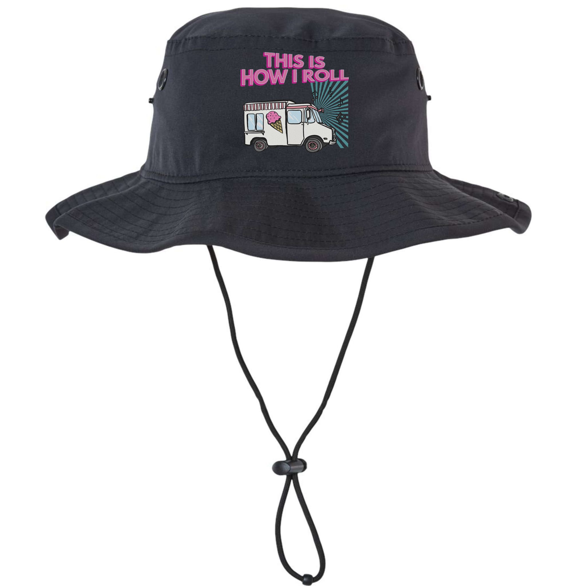 This Is How I Roll Funny Casual Ice Cream Truck Gift Bucket Hat