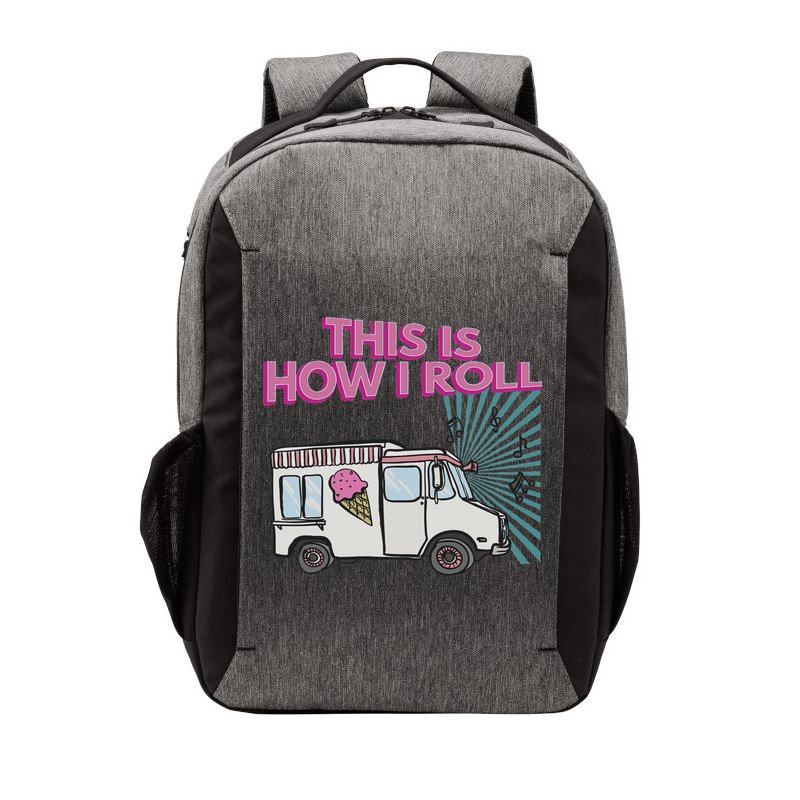 This Is How I Roll Funny Casual Ice Cream Truck Gift Vector Backpack