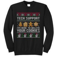 Techsupport I’M Here To Delete Your Cookies Christmas Sweatshirt