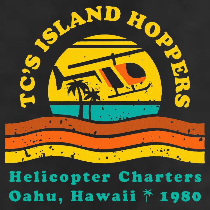 TcS Island Hoppers Helicopter Charters Hawaii Since 1980 Adult Drive Performance Visor