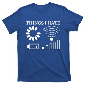 Things I Hate Programmer Gamer Cool Gift T-Shirt