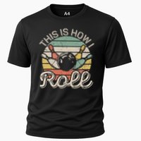 This Is How I Roll Retro Bowling Bowler Funny Performance Shirt