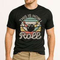 This Is How I Roll Retro Bowling Bowler Funny Performance Shirt