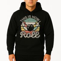This Is How I Roll Retro Bowling Bowler Funny Hoodie