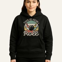 This Is How I Roll Retro Bowling Bowler Funny Hoodie
