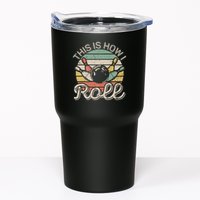 This Is How I Roll Retro Bowling Bowler Funny Tumbler