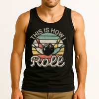 This Is How I Roll Retro Bowling Bowler Funny Tank Top