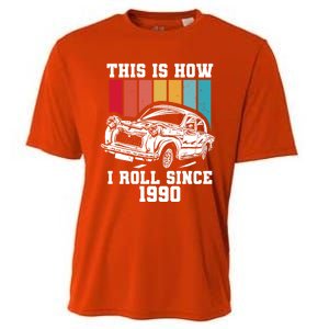 This Is How I Roll Since 1990 Meaningful Gift Cooling Performance Crew T-Shirt