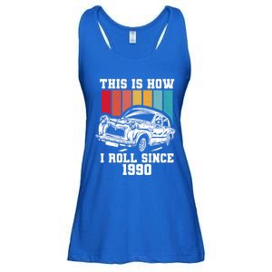 This Is How I Roll Since 1990 Meaningful Gift Ladies Essential Flowy Tank