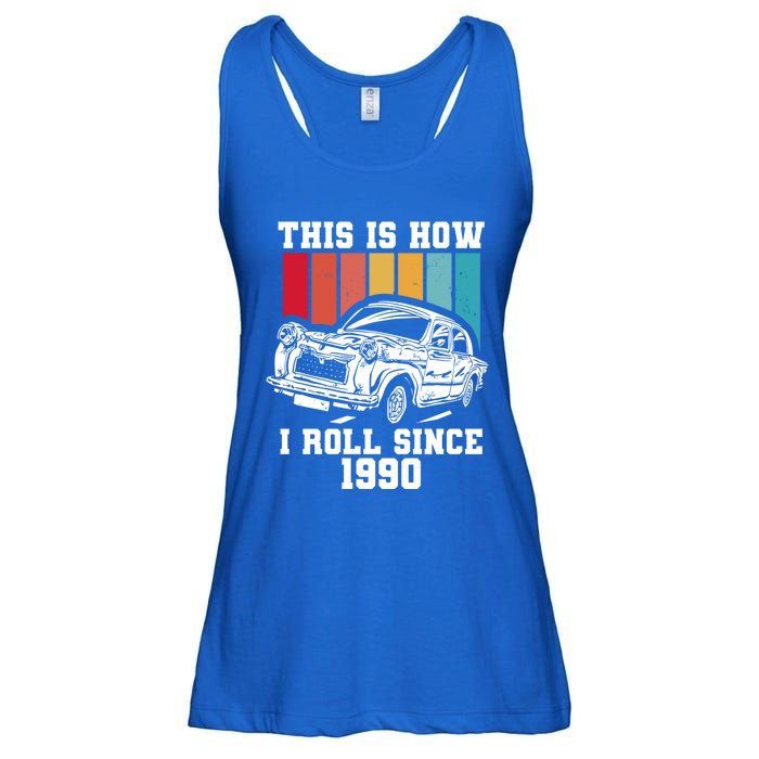 This Is How I Roll Since 1990 Meaningful Gift Ladies Essential Flowy Tank