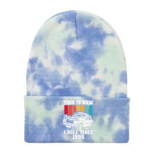 This Is How I Roll Since 1995 Gift Tie Dye 12in Knit Beanie