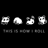 This Is How I Roll Panda Impact Tech Backpack