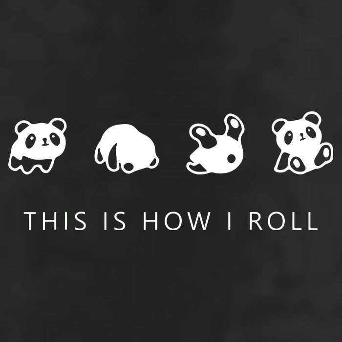 This Is How I Roll Panda Adult Drive Performance Visor