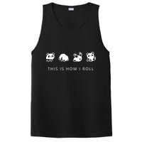 This Is How I Roll Panda PosiCharge Competitor Tank