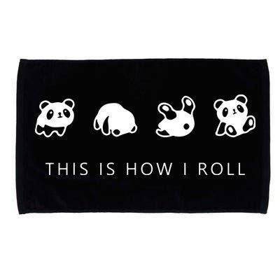 This Is How I Roll Panda Microfiber Hand Towel
