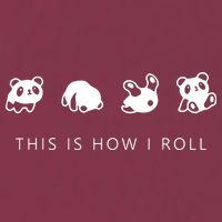 This Is How I Roll Panda 16oz Travel Tumbler