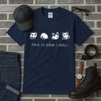 This Is How I Roll Panda Tall T-Shirt