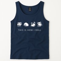 This Is How I Roll Panda Tank Top