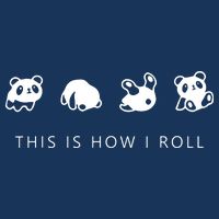 This Is How I Roll Panda Tank Top