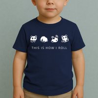 This Is How I Roll Panda Toddler T-Shirt