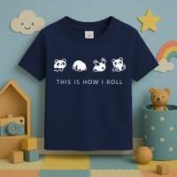 This Is How I Roll Panda Toddler T-Shirt