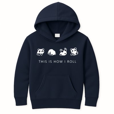 This Is How I Roll Panda Kids Hoodie