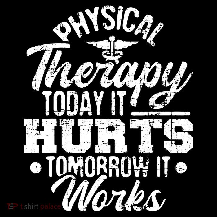 Today It Hurts Tomorrow It Works DPT Physical Therapist PT Sustainable Bucket Hat