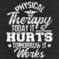 Today It Hurts Tomorrow It Works DPT Physical Therapist PT Beanie