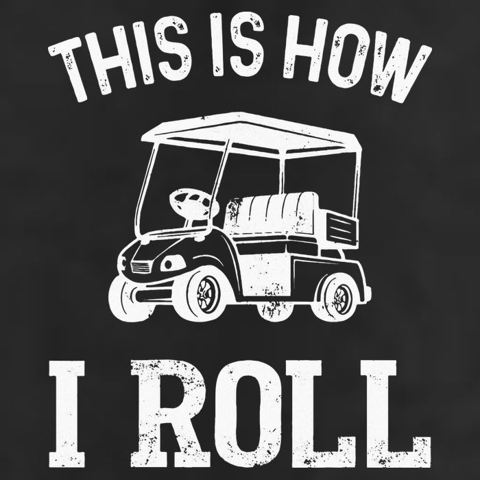 This is How I Roll Funny Golf Cart Golfers 11oz C Handle Ceramic Mug