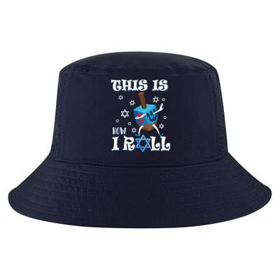 This Is How I Roll Hanukkah Chanukkah Dreidel Jewish Cool Comfort Performance Bucket Hat