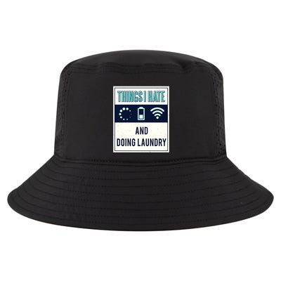 Things I Hate Programmer Nerd Gift Introvert Doing Laundry Meaningful Gift Cool Comfort Performance Bucket Hat