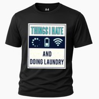 Things I Hate Programmer Nerd Gift Introvert Doing Laundry Meaningful Gift Performance Shirt