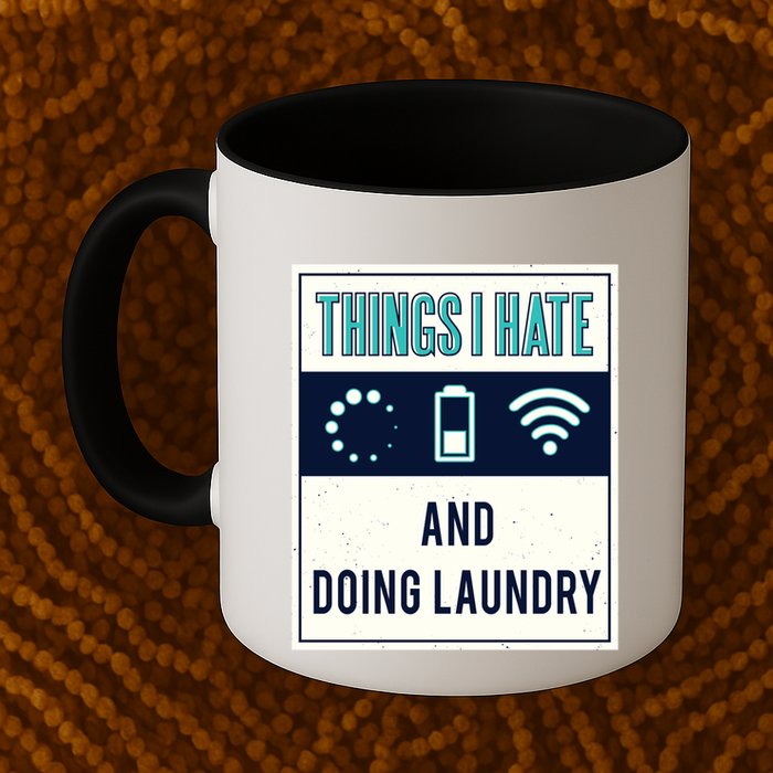 Things I Hate Programmer Nerd Gift Introvert Doing Laundry Meaningful Gift Mug