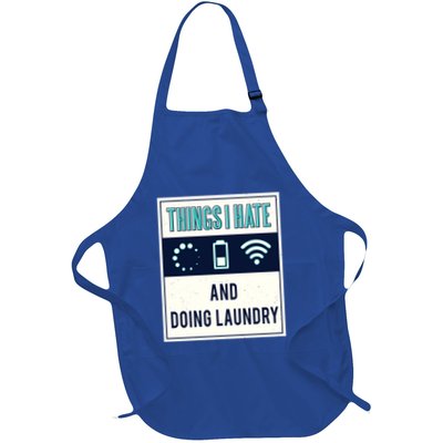Things I Hate Programmer Nerd Gift Introvert Doing Laundry Meaningful Gift Apron