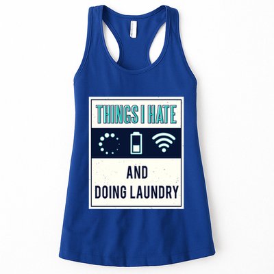 Things I Hate Programmer Nerd Gift Introvert Doing Laundry Meaningful Gift Womens Tank Top