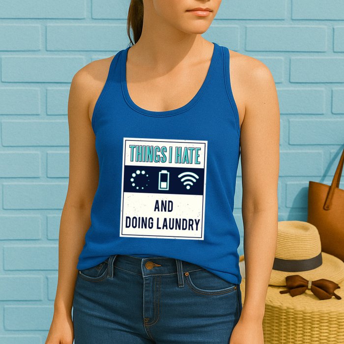 Things I Hate Programmer Nerd Gift Introvert Doing Laundry Meaningful Gift Womens Tank Top