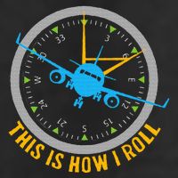 This Is How I Roll Airplane Pilot  Aviation Adult Drive Performance Visor