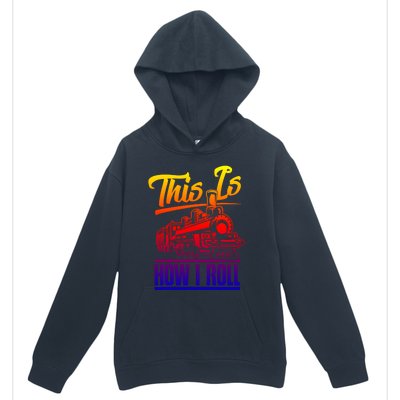 This Is How I Roll Train Engineer And Railroad Lovers Gift Urban Pullover Hoodie