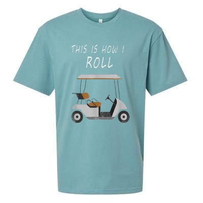 This Is How I Roll Fun Humor Golf Sueded Cloud Jersey T-Shirt