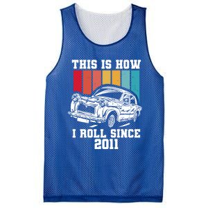 This Is How I Roll Since 2011 Gift Mesh Reversible Basketball Jersey Tank