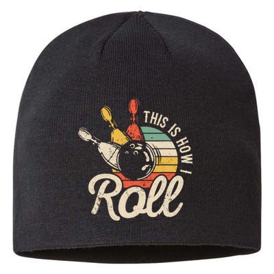 This Is How I Roll Retro Bowling Sustainable Beanie