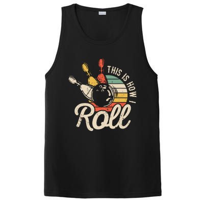 This Is How I Roll Retro Bowling PosiCharge Competitor Tank